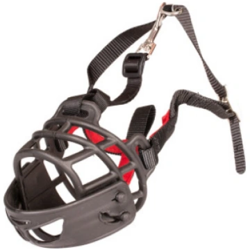 Duvo Plus Dog muzzle rubber, M - ergonomiskais uzp