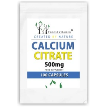 Calcium Citrate 500 mg Forest Vitamin 100 caps