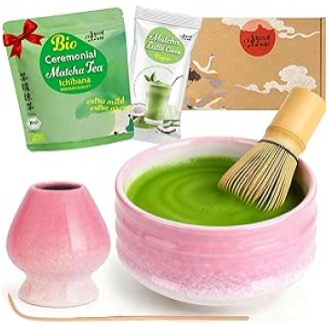 Goodwei Matcha komplekts ar tēju - Matcha Bowl Cha