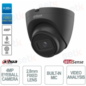 ONVIF® Eyeball 4MP POE IP Camera - 2.8mm Lens - Vi