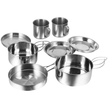 Toddmomy 1 komplekts Mountaineering Grill Pot Set 