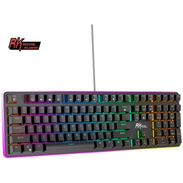 Royal Kludge RK918 RGB Black Wired Mechanical Keyb