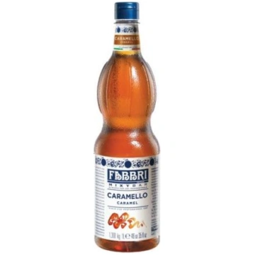 FABBRI sīrups ar karameļu garšu, 1litrs