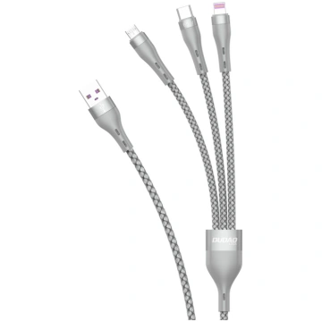 Dudao 3in1 USB cable - Lightning / microUSB / USB 
