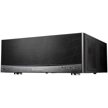 SilverStone SST-GD11B, HTPC case (black) Silversto