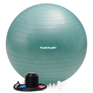 Vingrošanas bumbas Tunturi Gymball, zaļa krās., 90