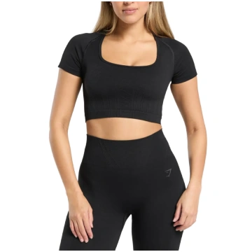 Corset Seamless Crop - Tops-S gymshark