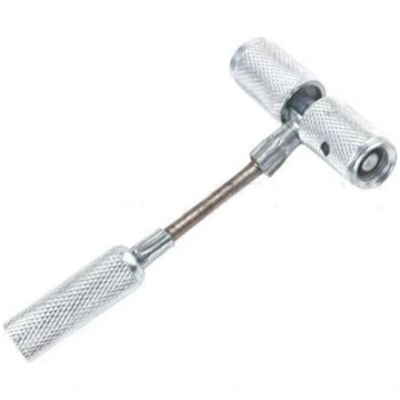 Valve fishing tool with short flexible cable