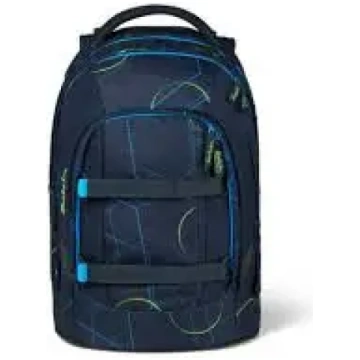 Skolas mugursoma ERGOBAG Satch Pack Blue Tech