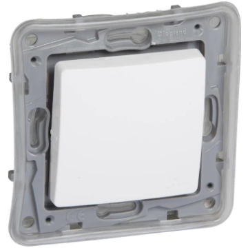 Niloe balts Pārslēdzis IP44 LEGRAND EB1849706588