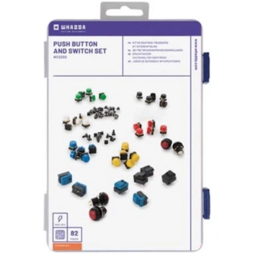 SET OF PUSH BUTTONS AND SWITCHES Belgium WCS300