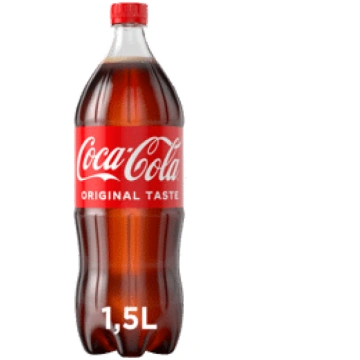 Gāzēts dzēriens COCA-COLA 1,5L PET D