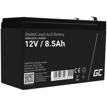 GREEN CELL AGM VRLA 12V 8.5Ah maintenance-free bat