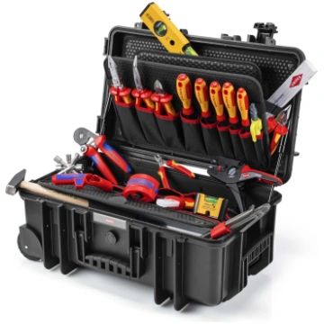 KNIPEX instrumentu koferis „Robust26 Move“ elektri