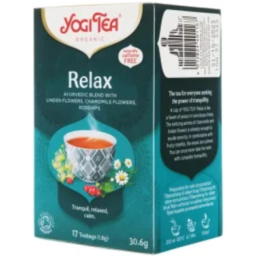 Yogi Relax – nomierinoša ārstnieciskā tēja, 17 mai