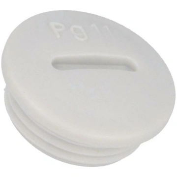 Stopper; PG11; IP54; polystyrene; light grey; SKIN