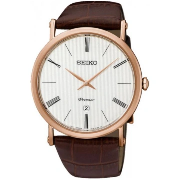 Vīriešu rokas pulkstenis Seiko Premier SKP398P1