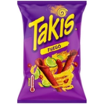 (IZPĀRDOŠANA) TAKIS kukurūzas čipsi Intense Fuego,