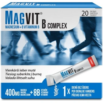 Uztura bagātinātājs Magvit B complex gran. N20