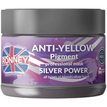 Ronney Silver Power Anti-Dzeltenā Pigmenta matu ma