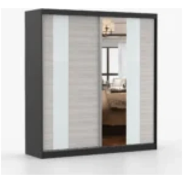 Bīdāmo durvju skapis Multi 32 Kathult 203 cm - Mel