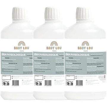 BABYLOU CARE Fizioloģiskā seruma pudelīte NaCl 0,9