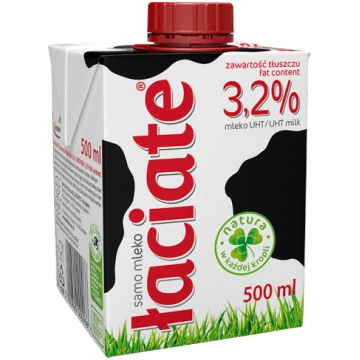 Piens LACIATE, 3.2%, UHT, 0.5l
