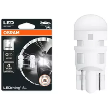 LED spuldžu pāris Osram W5W 12 V auksti balta (Coo