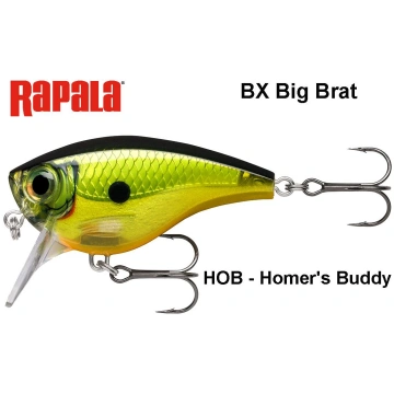 Vobleris Rapala BX Big Brat BXBB Homers Buddy 7 cm