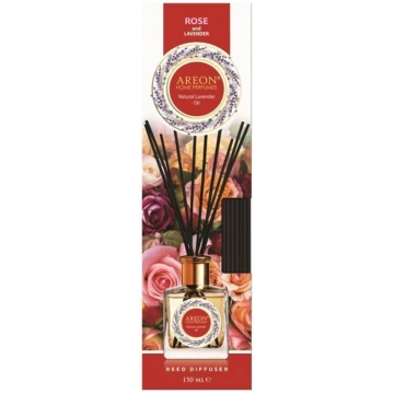 Mājas parfimērija ar kociņiem Areon Rose Natural L