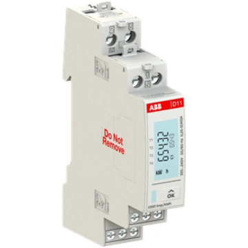 ABB kWh skaitītājs 1-f 40A 400V Modbus, D11 15 40 