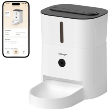 Sponge Automatic Pet Feeder Smart Camera EB1915748