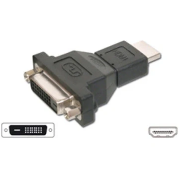 Adapteris Goobay 68690 HDMI male, DVI female, meln
