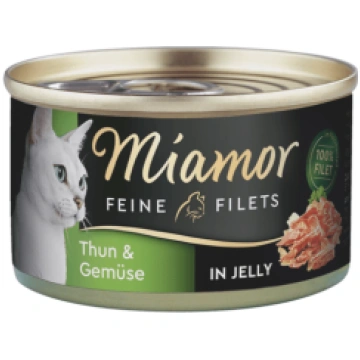 MIAMOR Feine Fillets Thun&Gemuse Konservi kaķiem a