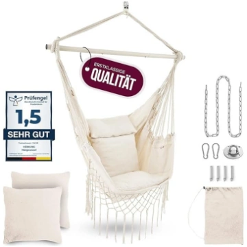 Hanging Chair Indoor & Outdoor XXL [All Inclusive 