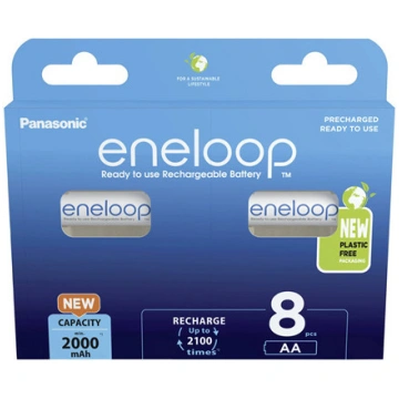 Panasonic uzlādējamas baterijas ENELOOP BK-3MCDE/8