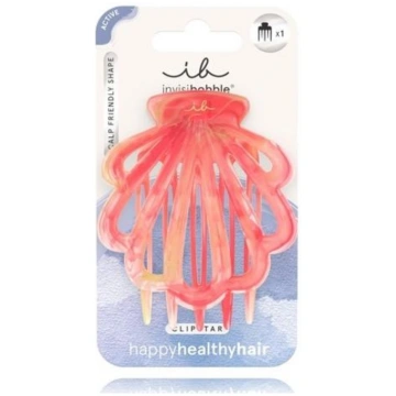 Invisibobble Clipstar L koraļļu krāsas apskāvienu 