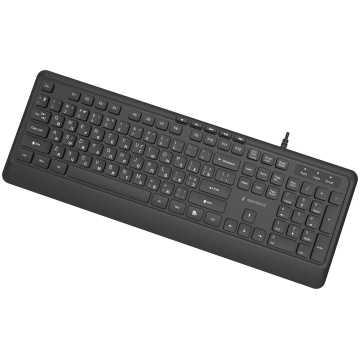 Gembird - keyboard - slim, multimedia full size - 