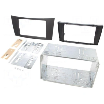 Radio frame | Mercedes | 2 DIN | black ACV 381190-