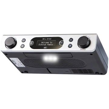 FM/DAB+ BLOW RK2 virtuves radio, sudraba