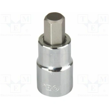 Socket: hex key-bit; HEX 12mm; 1/2"; Socket bit le