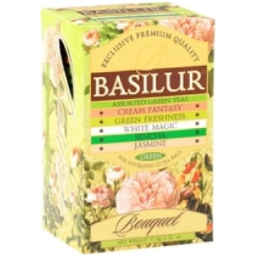 Tēja Basilur, zaļā, Bouquet Assorted, 25 gab