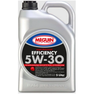 Meguin Efficiency 5W-30, 5 L