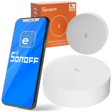 ZigBee Sonoff SNZB-02P inteliģentais temperatūras 