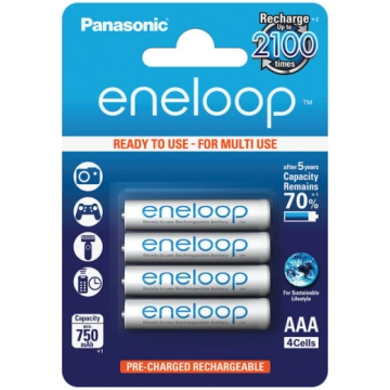 Uzlādējami elementi Panasonic ENELOOP BK-4MCCE/4BE