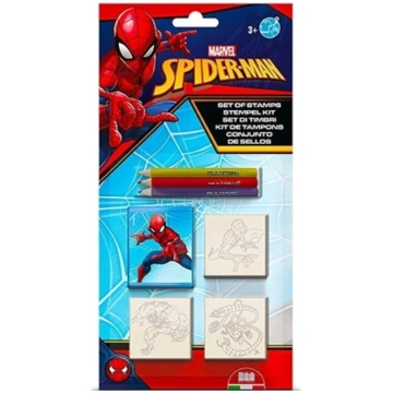 Multiprint MULTIPRINT SPIDERMAN PIECZTKI BLISTER 3