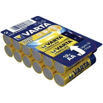 Baterijas LONGLIFE AA, LR6, 12gab., Varta | 041063