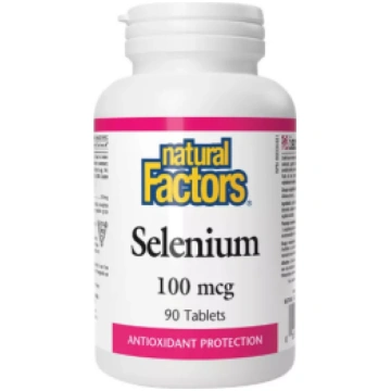Selenium 100 mcg Natural Factors 90 tab