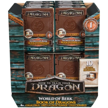 DRAGONS DRAGONS Figūra Mini kolekcionējami pūķi 5 