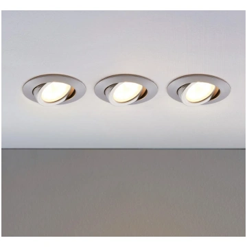 LED padziļinājumā iebūvēts prožektors Andrej, apaļ